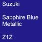 Preview: Suzuki, Sapphire Blue Metallic, Z1Z.